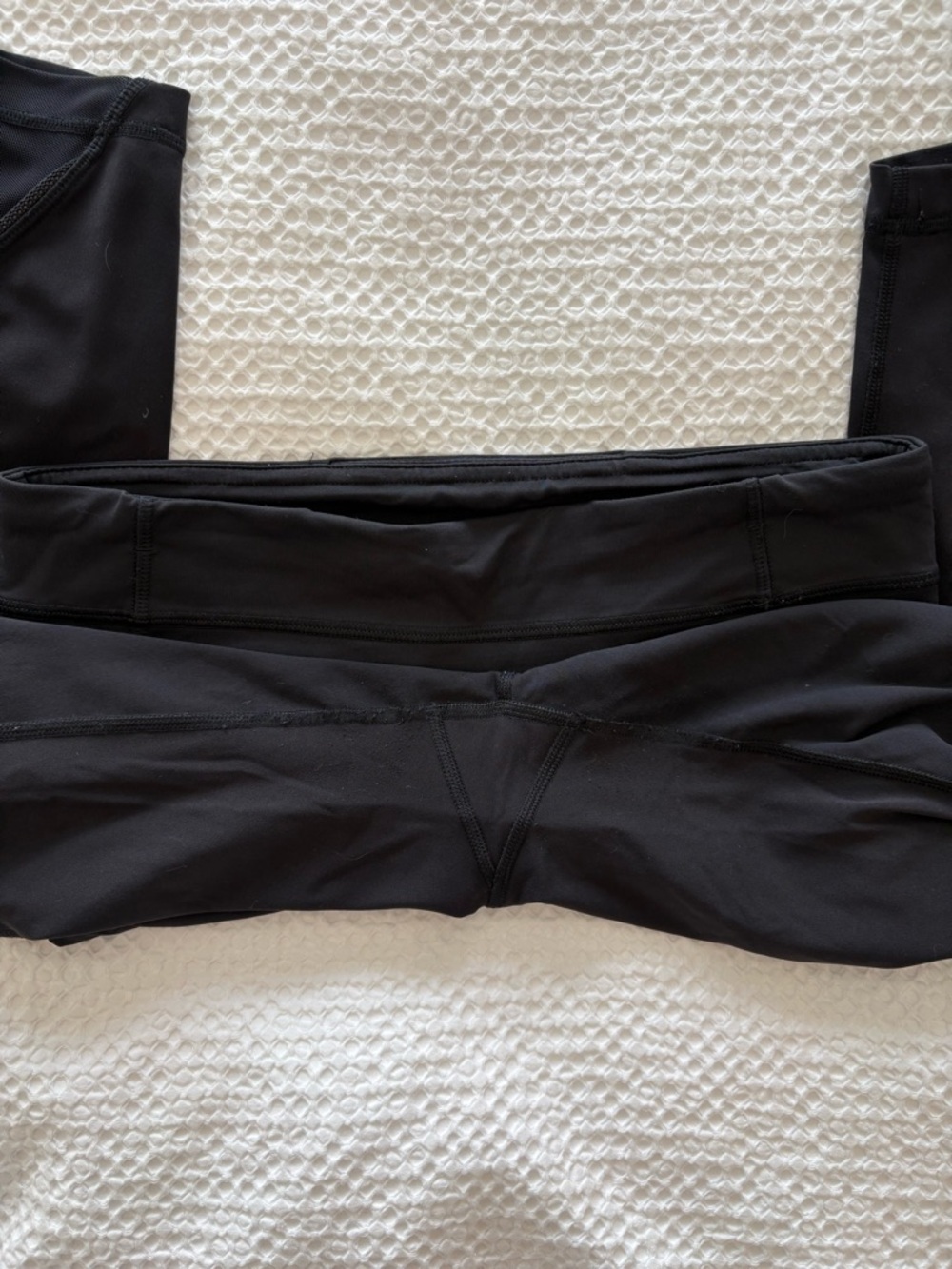 Lululemon Inspire Tight II Mesh Leggings Black Size 6 Luxtreme Zip Pocket - Picture 16 of 16